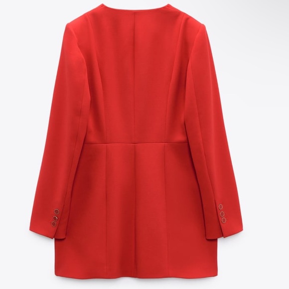 ZARA long fitted blazer - Picture 4 of 6